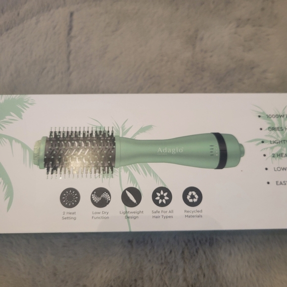 Adagio Professional Blowout Brush, 2", Seafoam Green - Picture 6 of 12